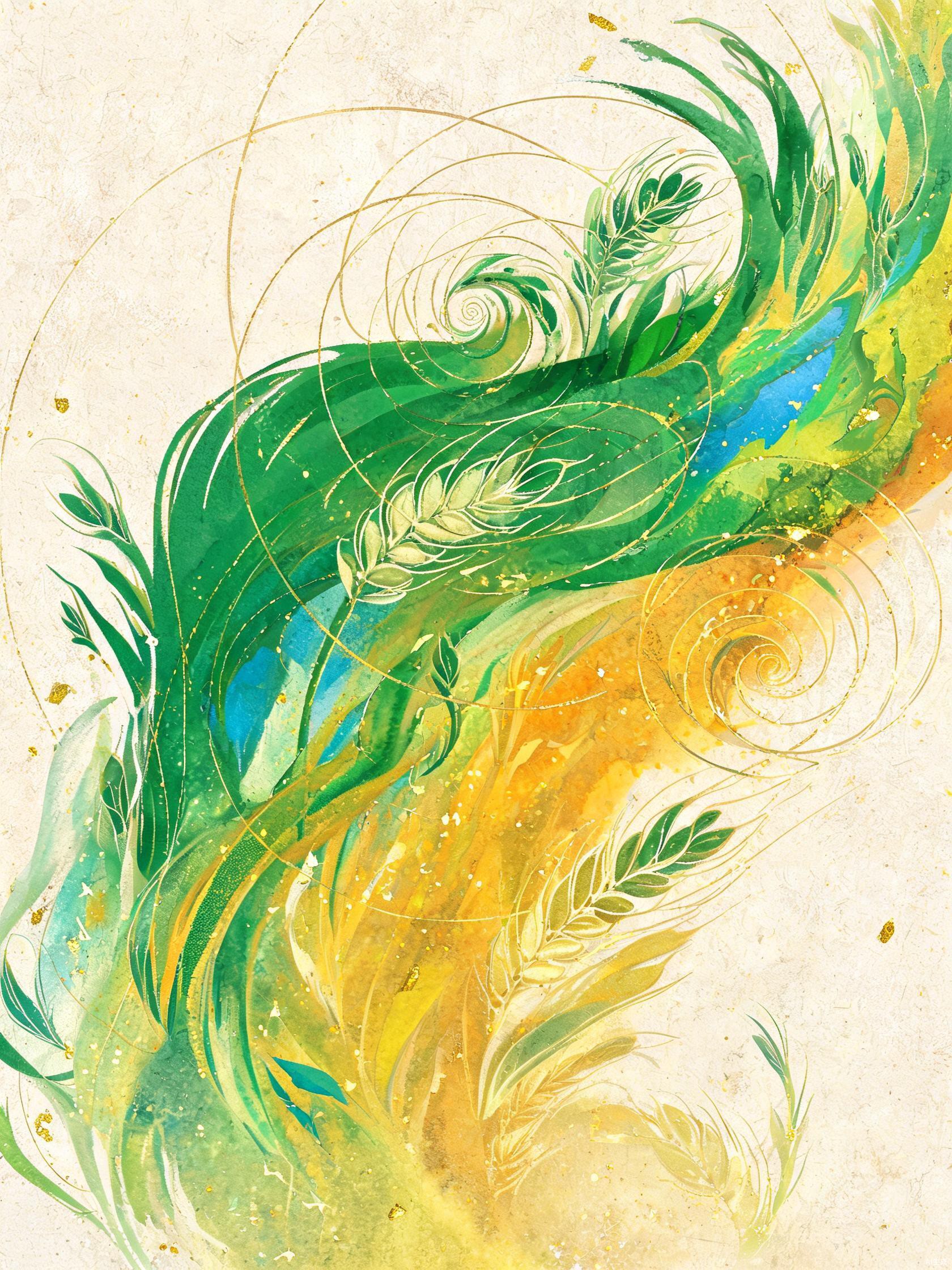 小满 - Xiaoman Energy Painting