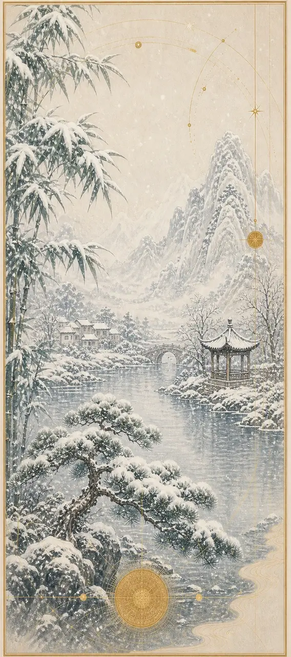 大雪 - Daxue Energy Painting